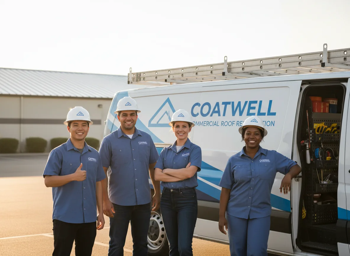 Commercial roof coating company in Westphalia, KS